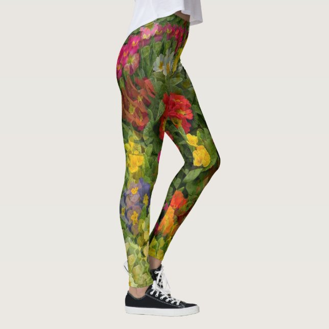 Pretty Evening Primroses..... Leggings (Right)