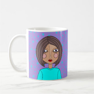 Pretty Face Stylised Mug