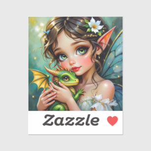 Pretty Fairy and Dragon Themed Girl's