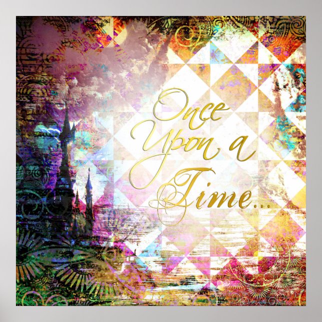 Pretty Fairytale Once Upon a Time Poster (Front)