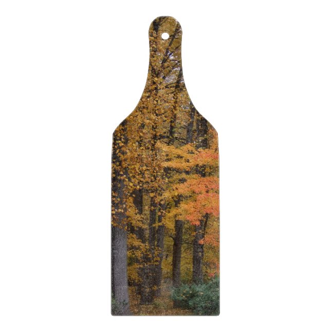 Pretty Fall Leaves Cutting Board (Front)
