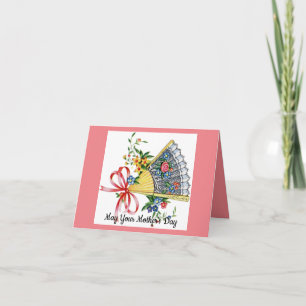 Pretty Fan Mother's Day Card