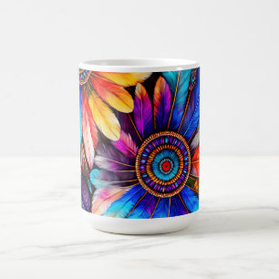 Pretty Feathers Coffee Mug