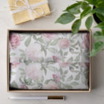 Pretty Feminine Floral Watercolor Pink Roses Tissue Paper<br><div class="desc">A gorgeous feminine floral design in watercolor pastel pink roses and greenery. It makes a wonderful versatile choice for gift giving at birthday parties,  bridal showers,  baby showers,  weddings,  graduations,  or most any day of the year!</div>