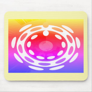 Pretty festive art mouse pad
