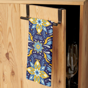 Pretty Festive Christmas Pattern Kitchen Towel