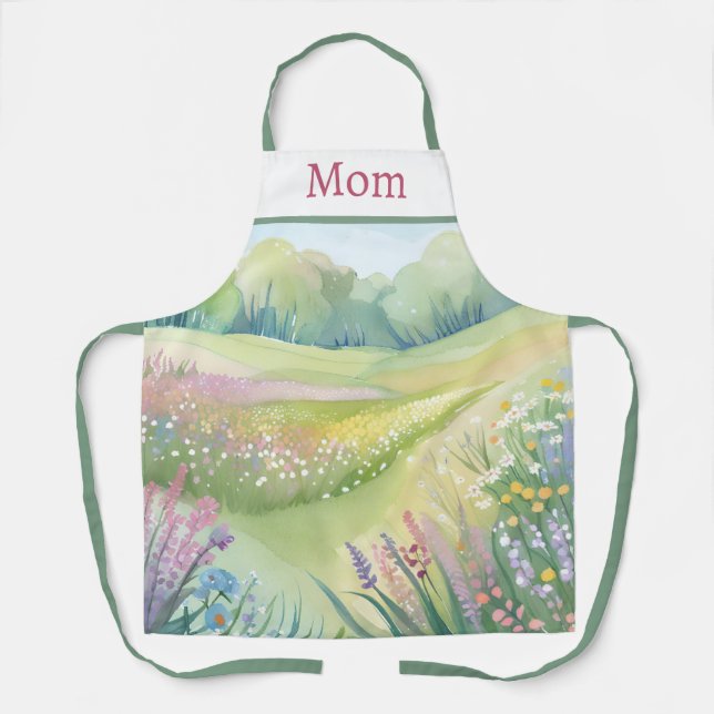 Pretty Field Apron (Front)