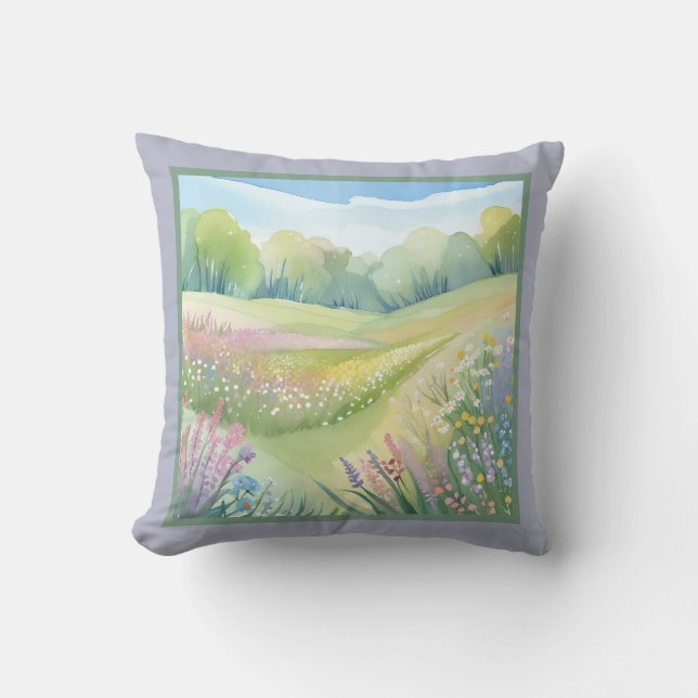 Pretty Field Cushion (Front)