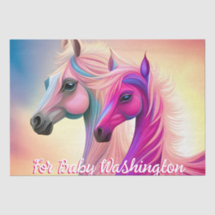Pretty Filly Or Colt Tissue Paper