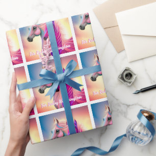 Pretty Filly Or Colt Wrapping Paper