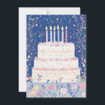 Pretty Floral Birthday Card<br><div class="desc">Show that special someone how much you care with a beautiful personalised card for their birthday.</div>