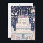 Pretty Floral Birthday Card<br><div class="desc">Show that special someone how much you care with a beautiful personalised card for their birthday.</div>