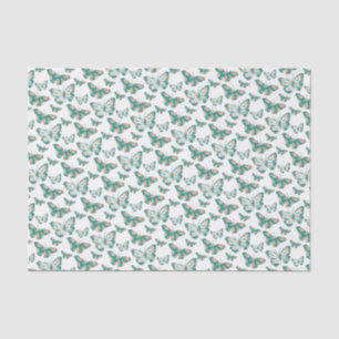 Pretty Floral Butterfly Pattern Tissue Paper