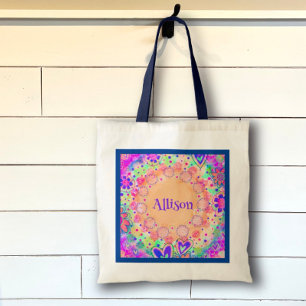 Pretty Floral Custom Inspirivity Tote Bag