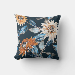 Pretty floral decorative eye-catching cushion