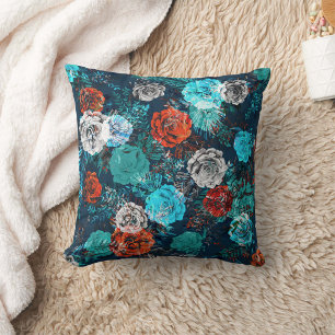 Pretty floral decorative eye-catching   cushion