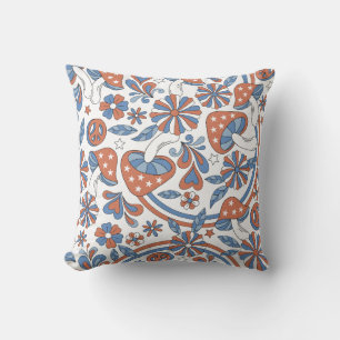 Pretty floral decorative eye-catching cushion