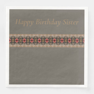 Pretty Floral Fancy Napkin