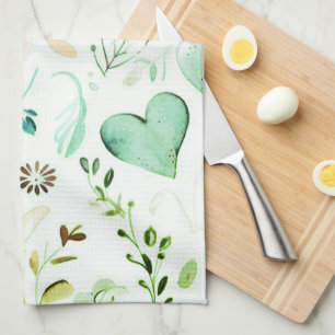 Pretty floral kitchen towels