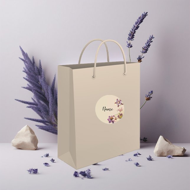 Pretty Floral Name Tag (Creator Uploaded)