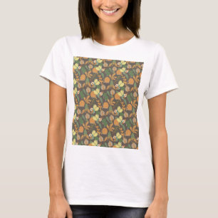 Pretty Floral Pattern T-Shirt