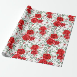 Pretty Floral pattern Wrapping Paper