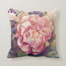 Pretty floral pillow