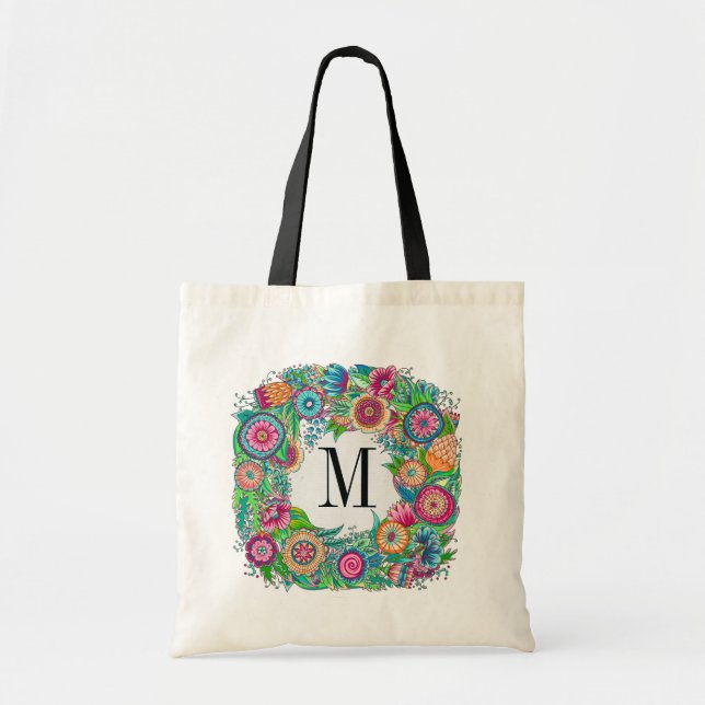 Pretty Floral Tote (Front)