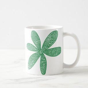 Pretty Flower - Army Green Coffee Mug