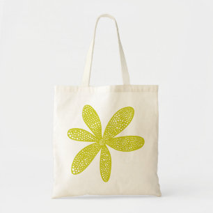 Pretty Flower - Banana Yellow Tote Bag