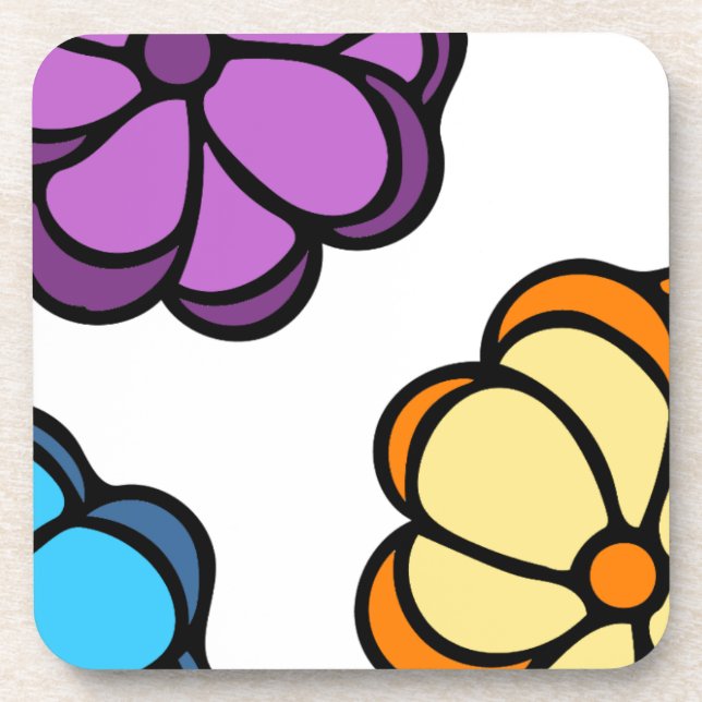 Pretty Flower Coaster (Front)