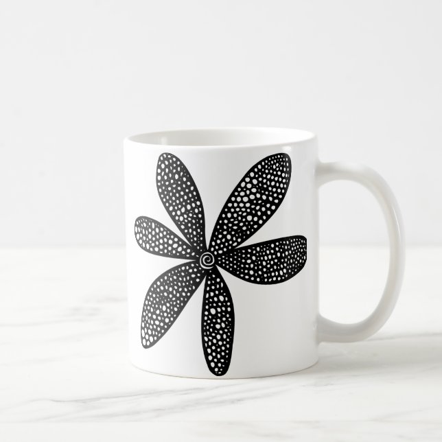 Pretty Flower Coffee Mug (Right)