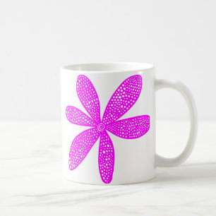 Pretty Flower - Magenta Coffee Mug
