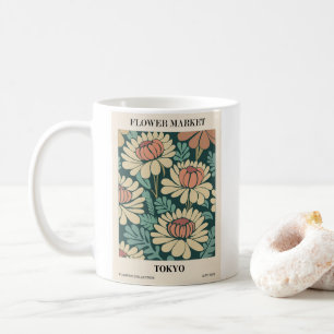 Pretty Flower Market Design  Coffee Mug