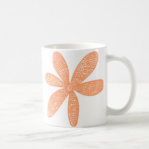 Pretty Flower - Peach Coffee Mug