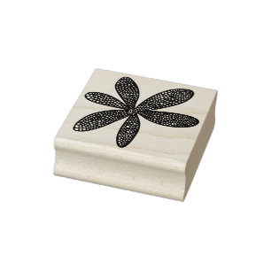 Pretty Flower Rubber Stamp
