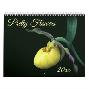 Pretty Flowers  Calendar