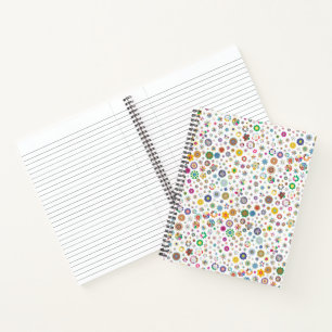 Pretty flowers - Colourful Spiral Notebook