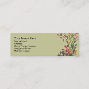Pretty Flowers Profile Card