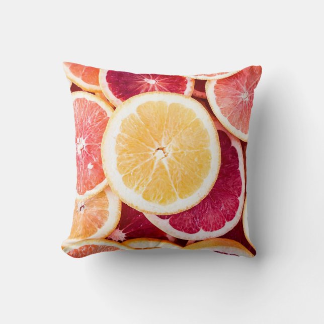 Pretty Food Cushion (Front)
