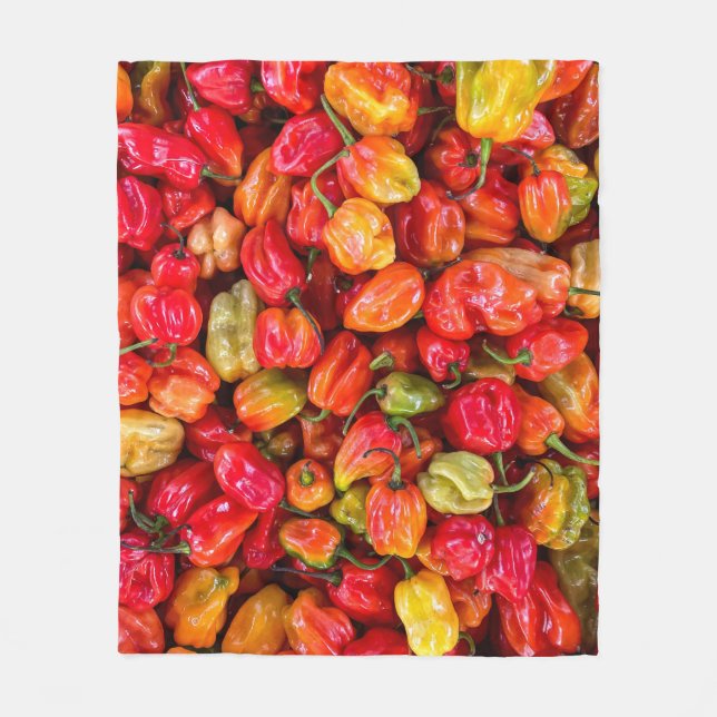 Pretty Food Fleece Blanket (Front)