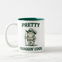 Pretty Froggin Cool Frog Toad Meme Lovers Vintage