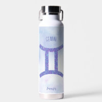 Pretty Gemini Astrology Sign Personalised Purple