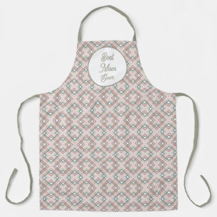 Pretty Geometric Pattern Apron