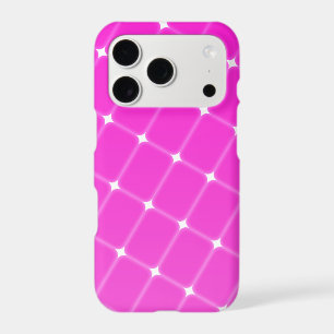 Pretty Geometric Pattern in Hot Pink Magenta