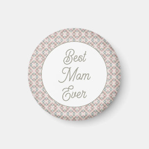 Pretty Geometric Pattern  Magnet