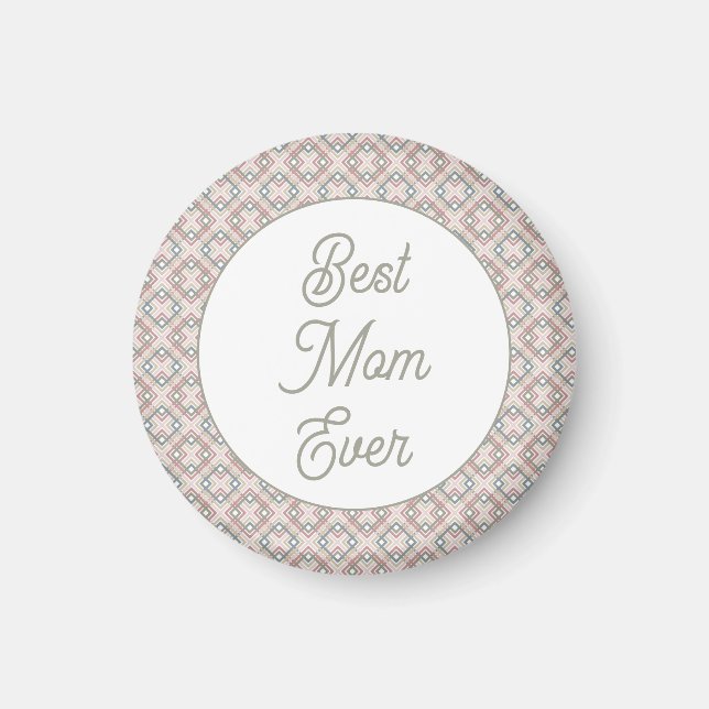 Pretty Geometric Pattern  Magnet (Front)