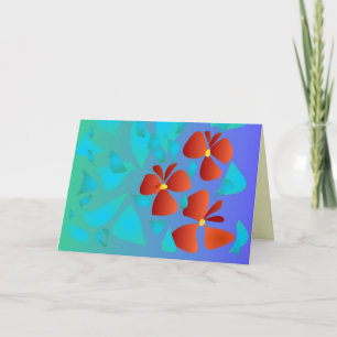 Pretty Geraniums  >All Occasions Greeting Card