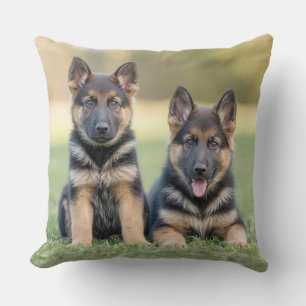 Pretty German Shepherd Personalised Cushion