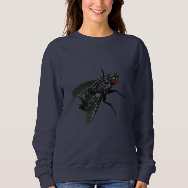 Pretty Giant Fly for Insect Lovers Sweatshirt (Front)